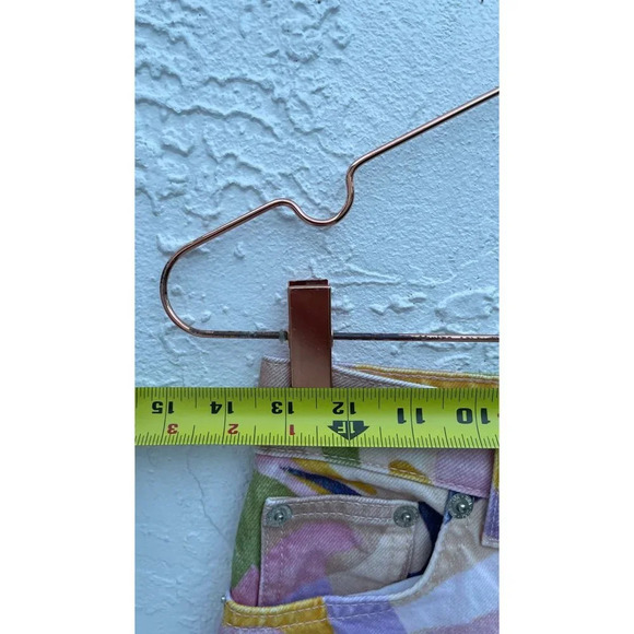 Zara Womens Mid Rise Straight Leg Marble Jeans Multicolor Size 2 - Picture 5 of 16